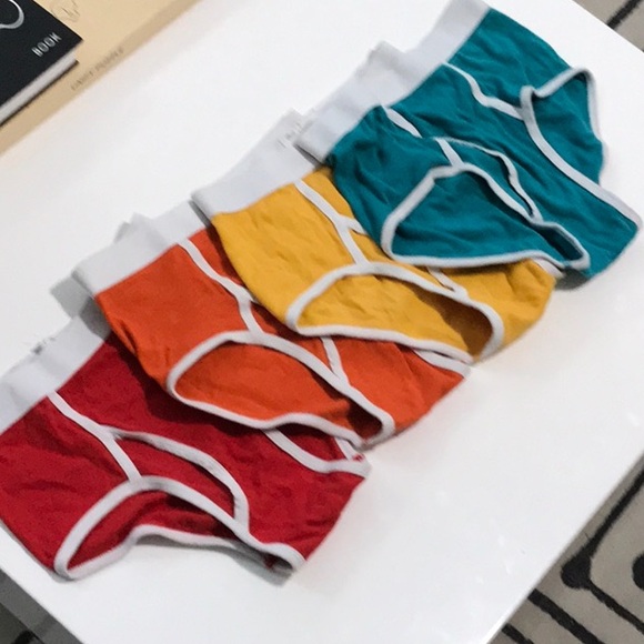 Los Angeles Apparel Other - Los Angeles Apparel Men's Briefs - Red, Orange, Yellow, Teal